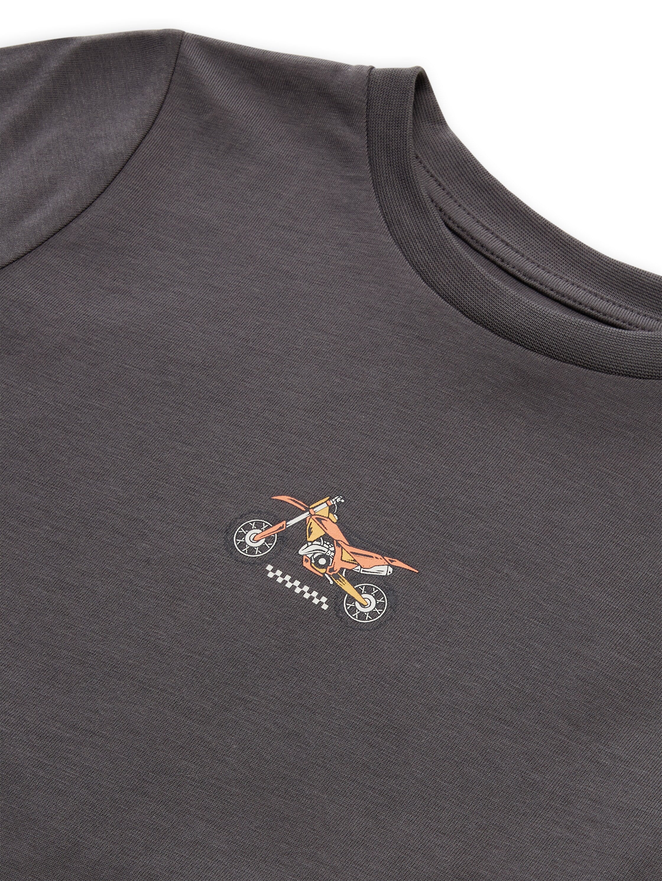 T-Shirt mit Rückenprint