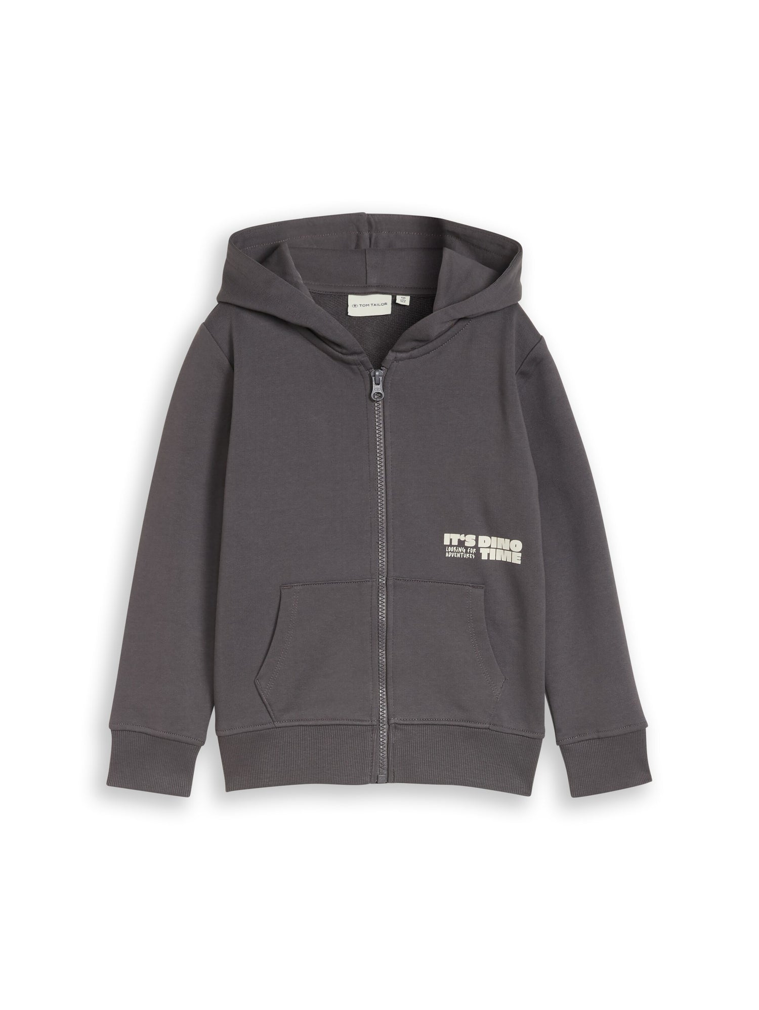 Hoodie Sweatjacke mit Rückenprint