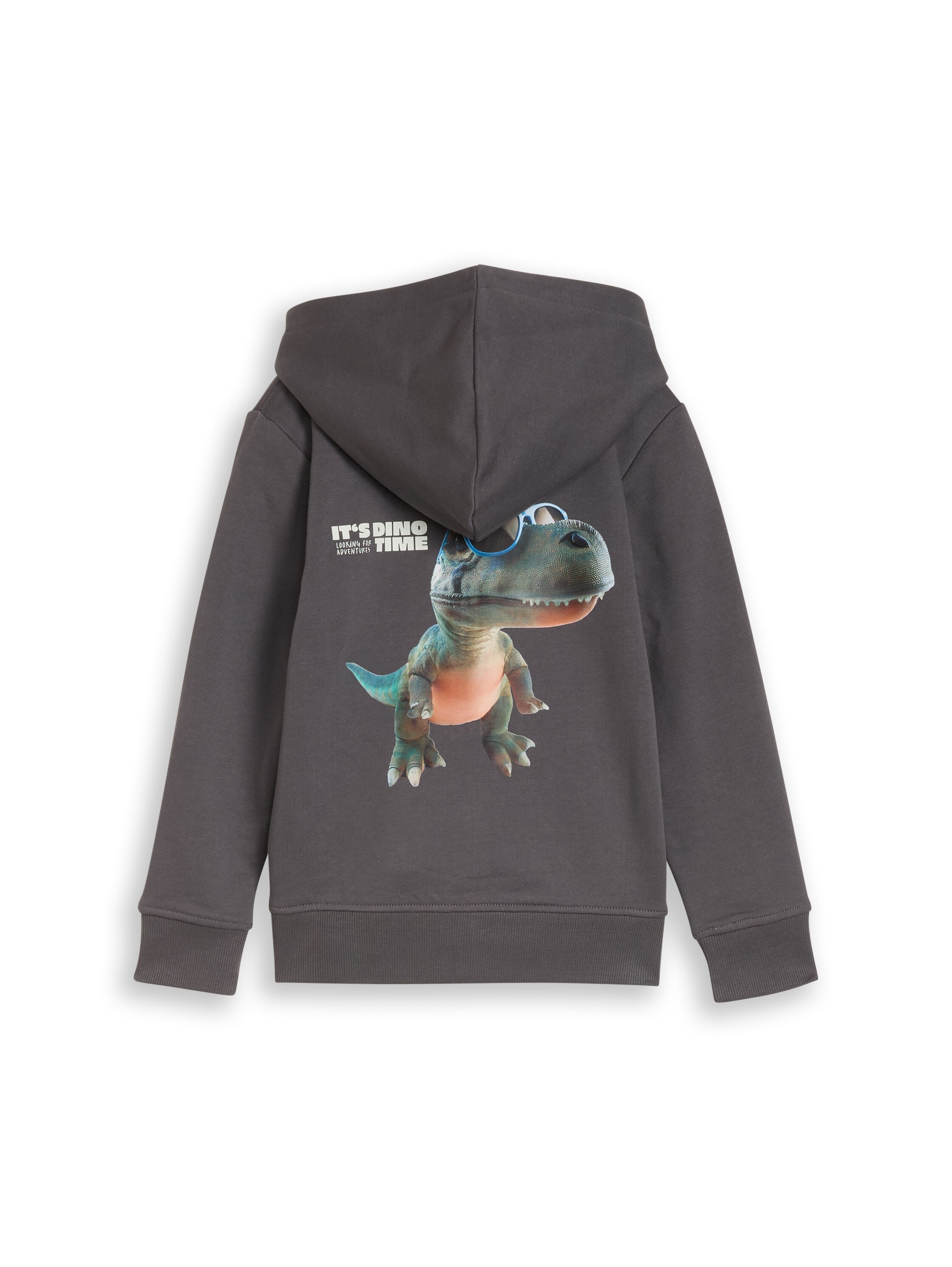 Hoodie Sweatjacke mit Rückenprint