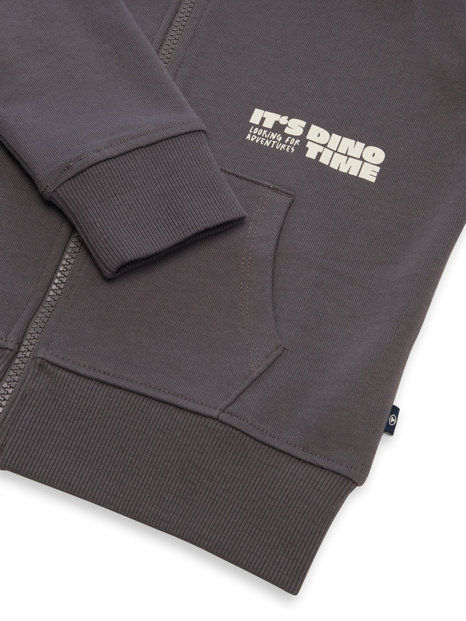 Hoodie Sweatjacke mit Rückenprint