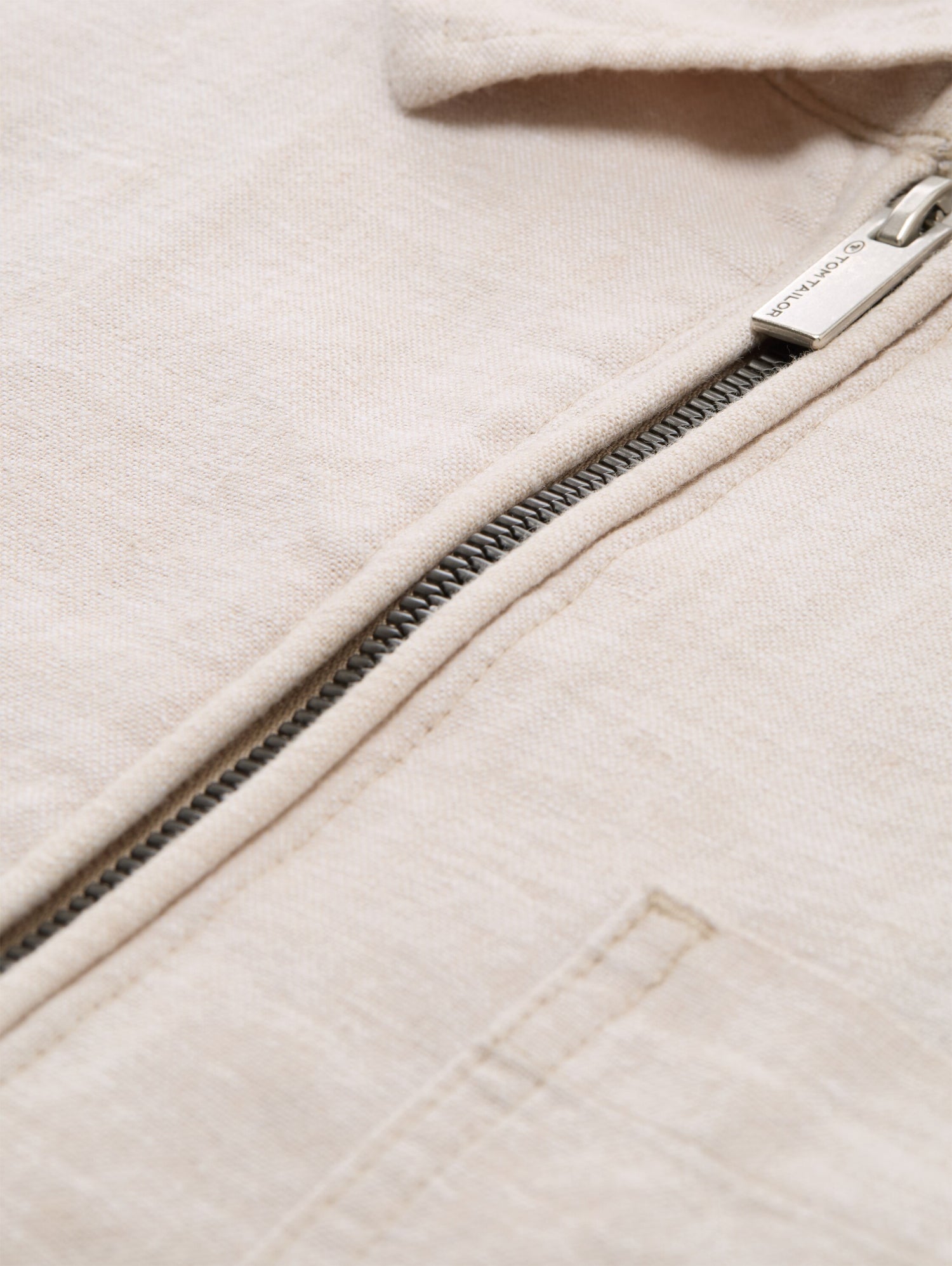 Hemdjacke mit Leinenanteil