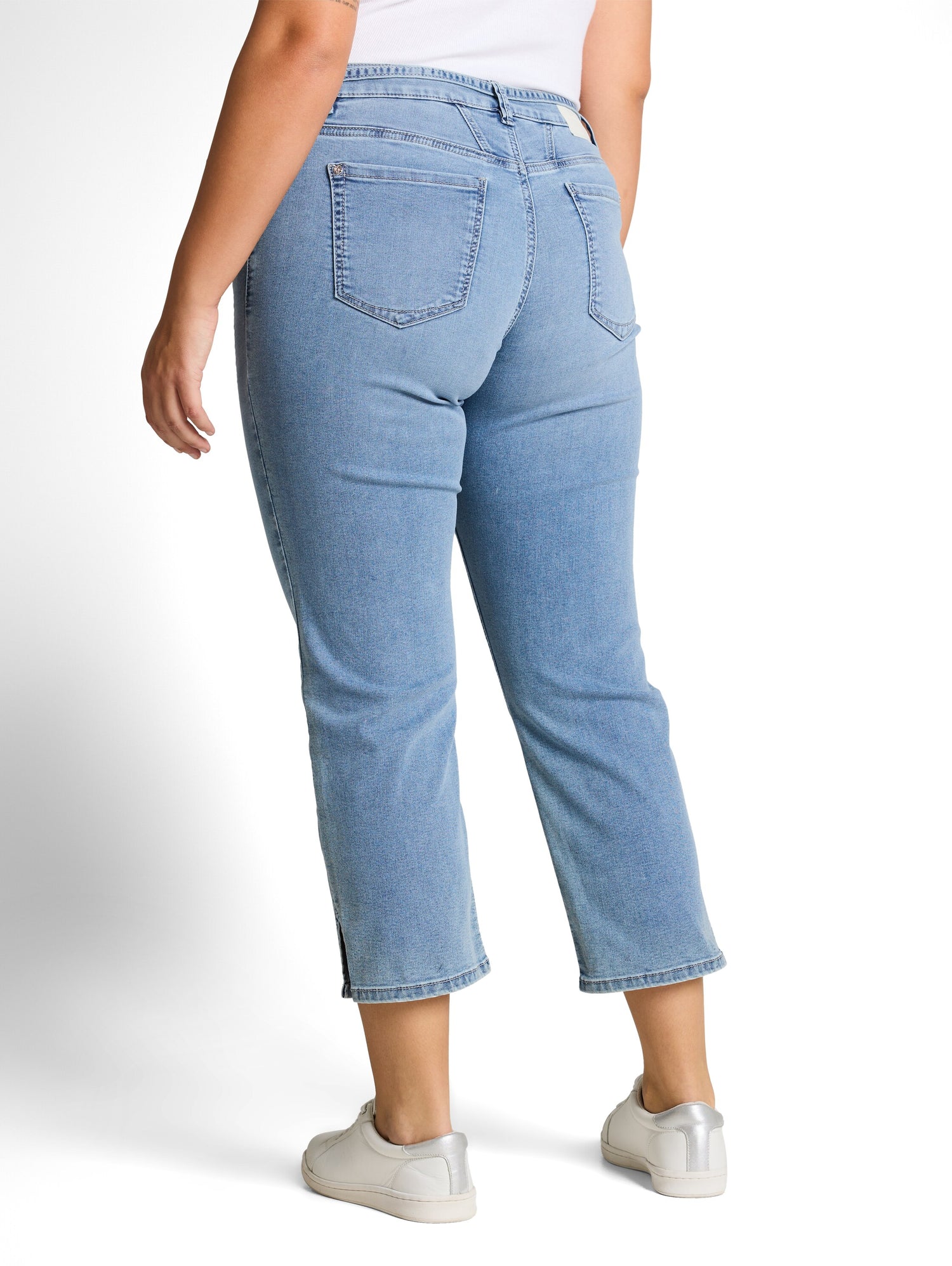 Plus Size - TTPLUS SLIM Jeans mit Bindegürtel