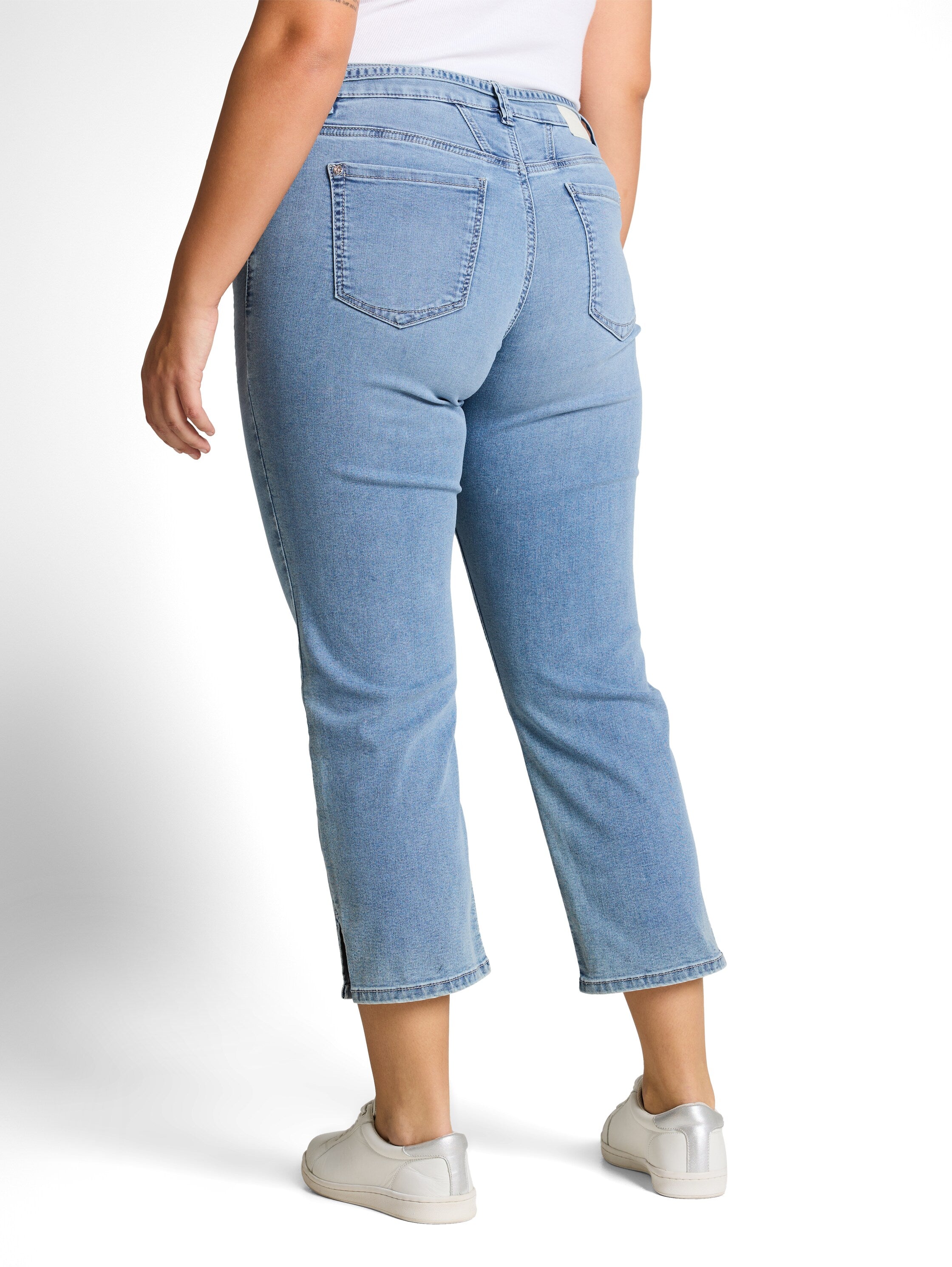Plus Size - TTPLUS SLIM Jeans mit Bindegürtel