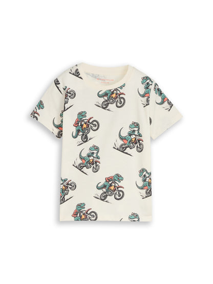 T-Shirt mit Allover-Print