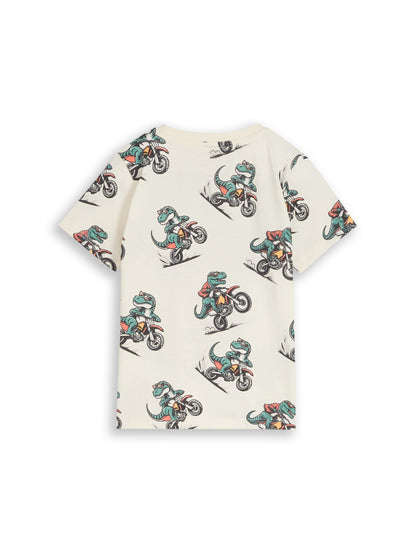 T-Shirt mit Allover-Print