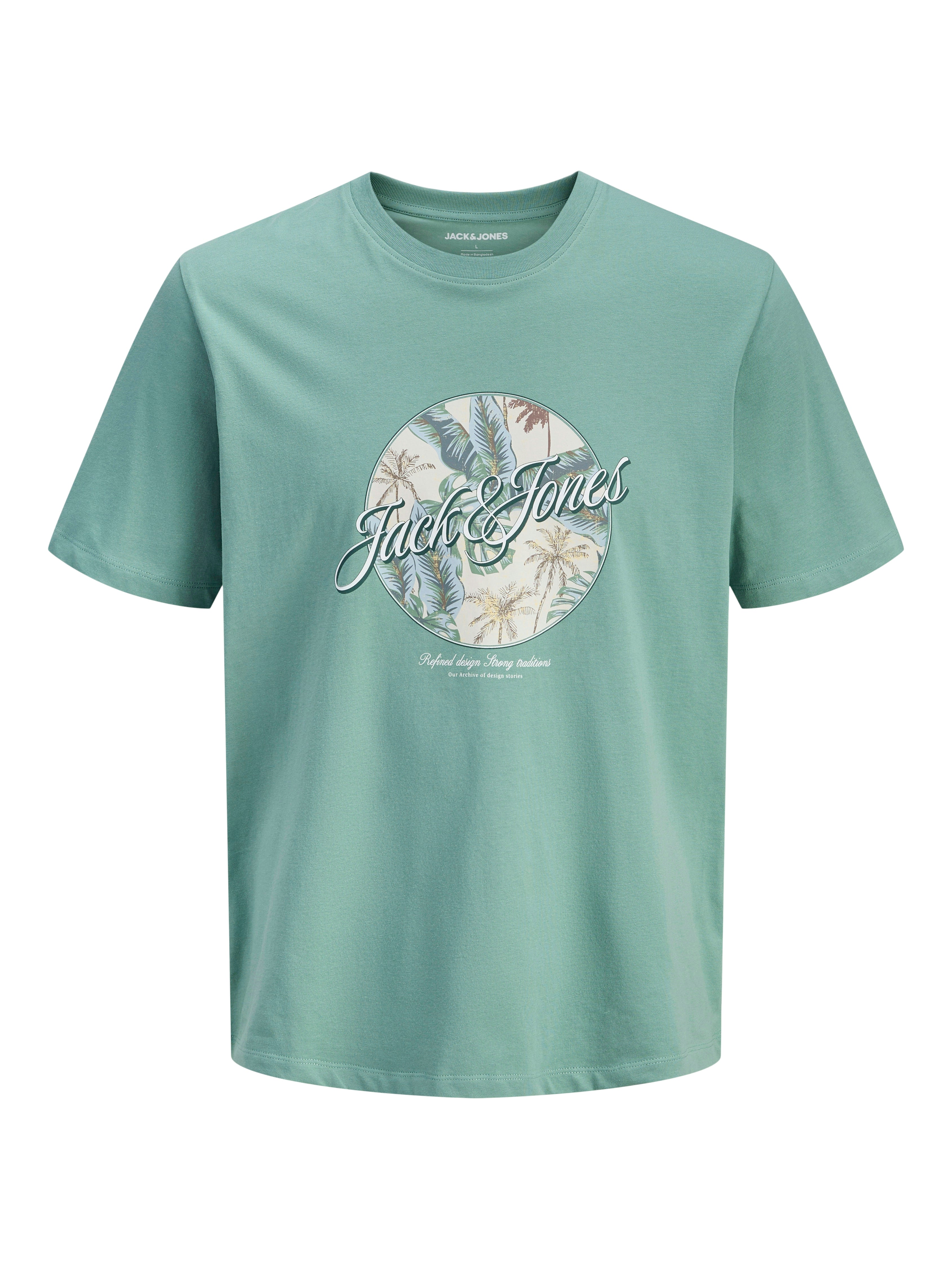 JJHONOLULU SHAPE TEE SS CREW NECK LN