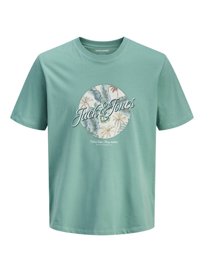JJHONOLULU SHAPE TEE SS CREW NECK LN