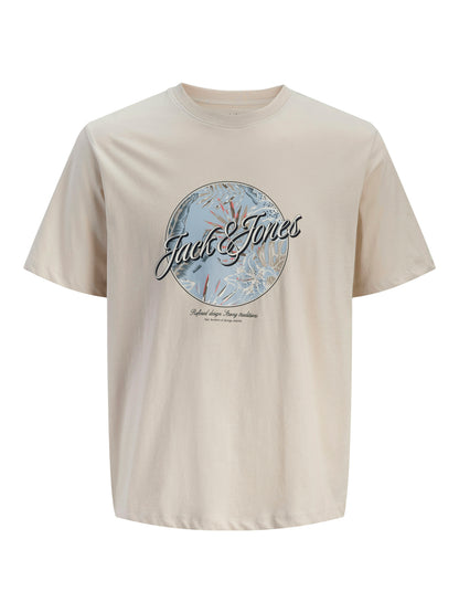 JJHONOLULU SHAPE TEE SS CREW NECK LN