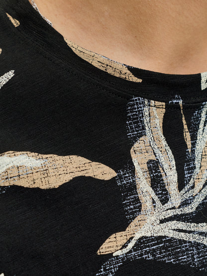 JORMONTAUK AOP TEE CREW NECK