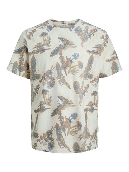 JORMONTAUK AOP TEE CREW NECK