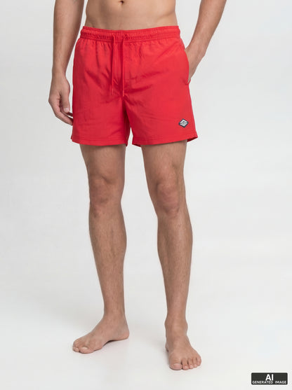 JPSTMAUI TROPIC SOLID SWIM SHORTS REG SN