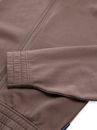 Sweatjacke mit Stehkragen