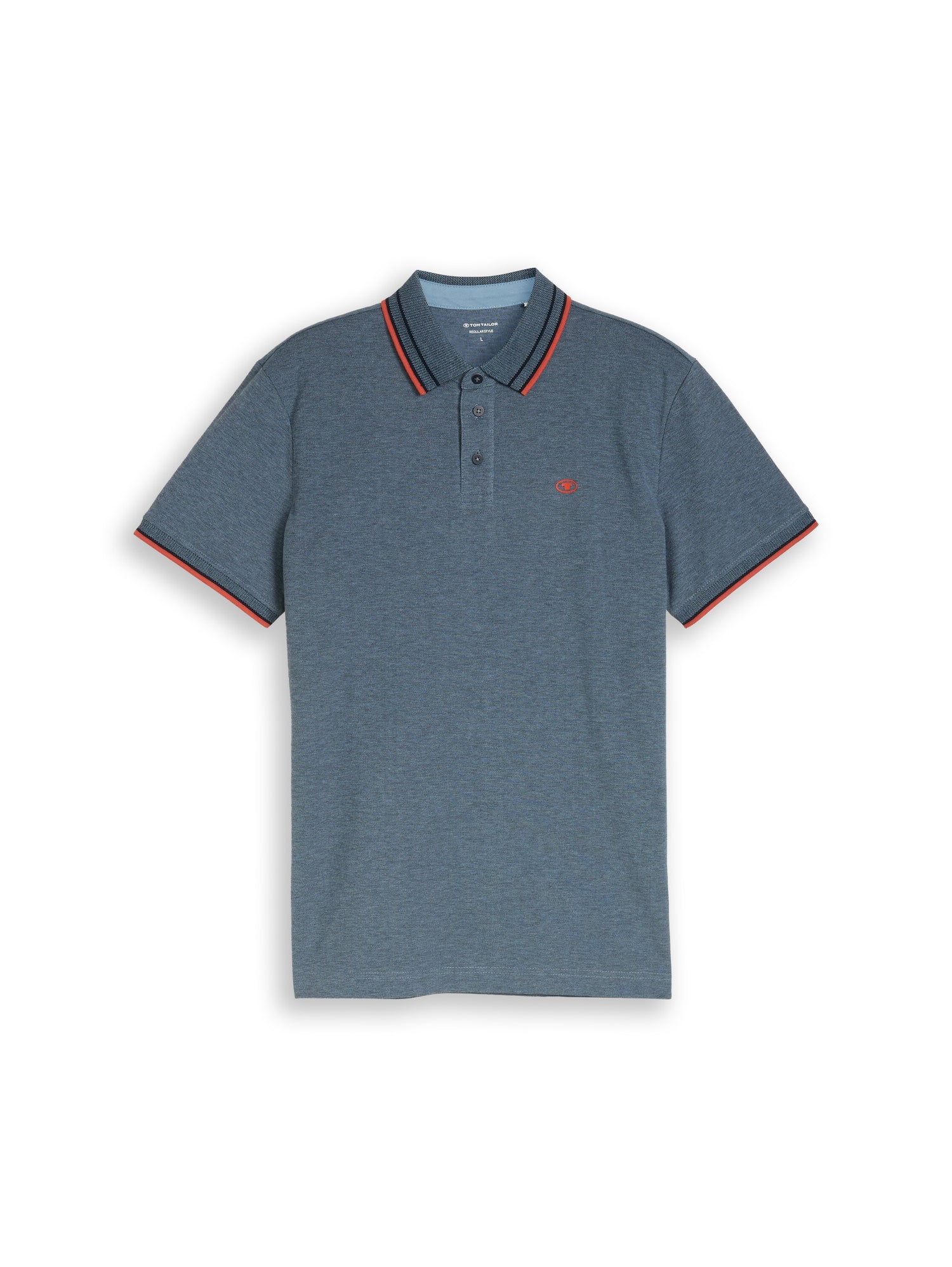 Piqué Poloshirt mit Logo-Print