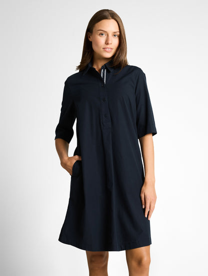 Blusenkleid mit Eingriffstaschen