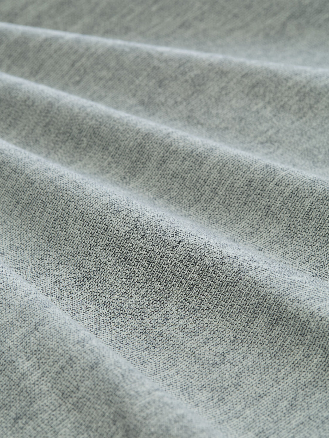 T-Shirt in Melange-Optik