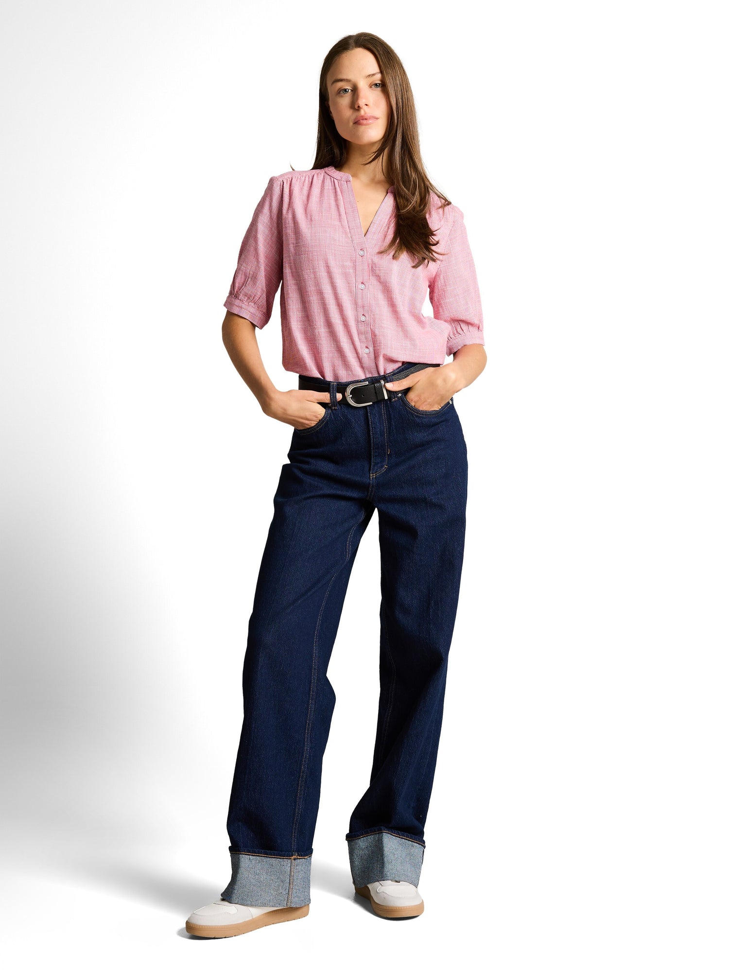 Bluse aus Baumwolle