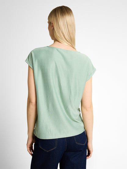Loose Fit T-Shirt mit Streifenmuster
