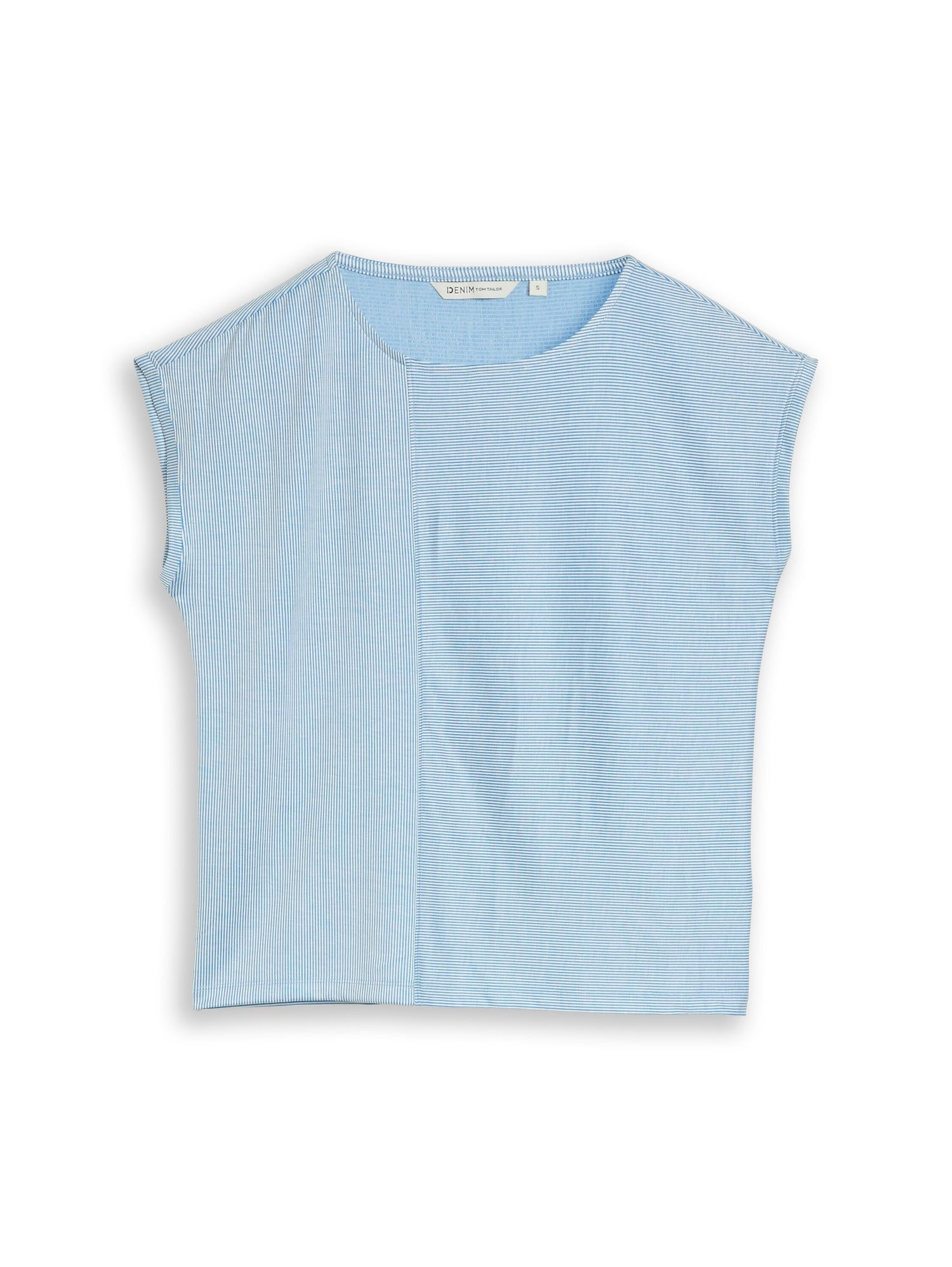 Loose Fit T-Shirt mit Streifenmuster