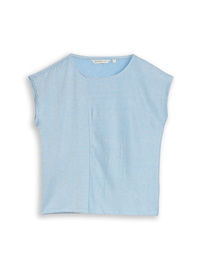 Loose Fit T-Shirt mit Streifenmuster