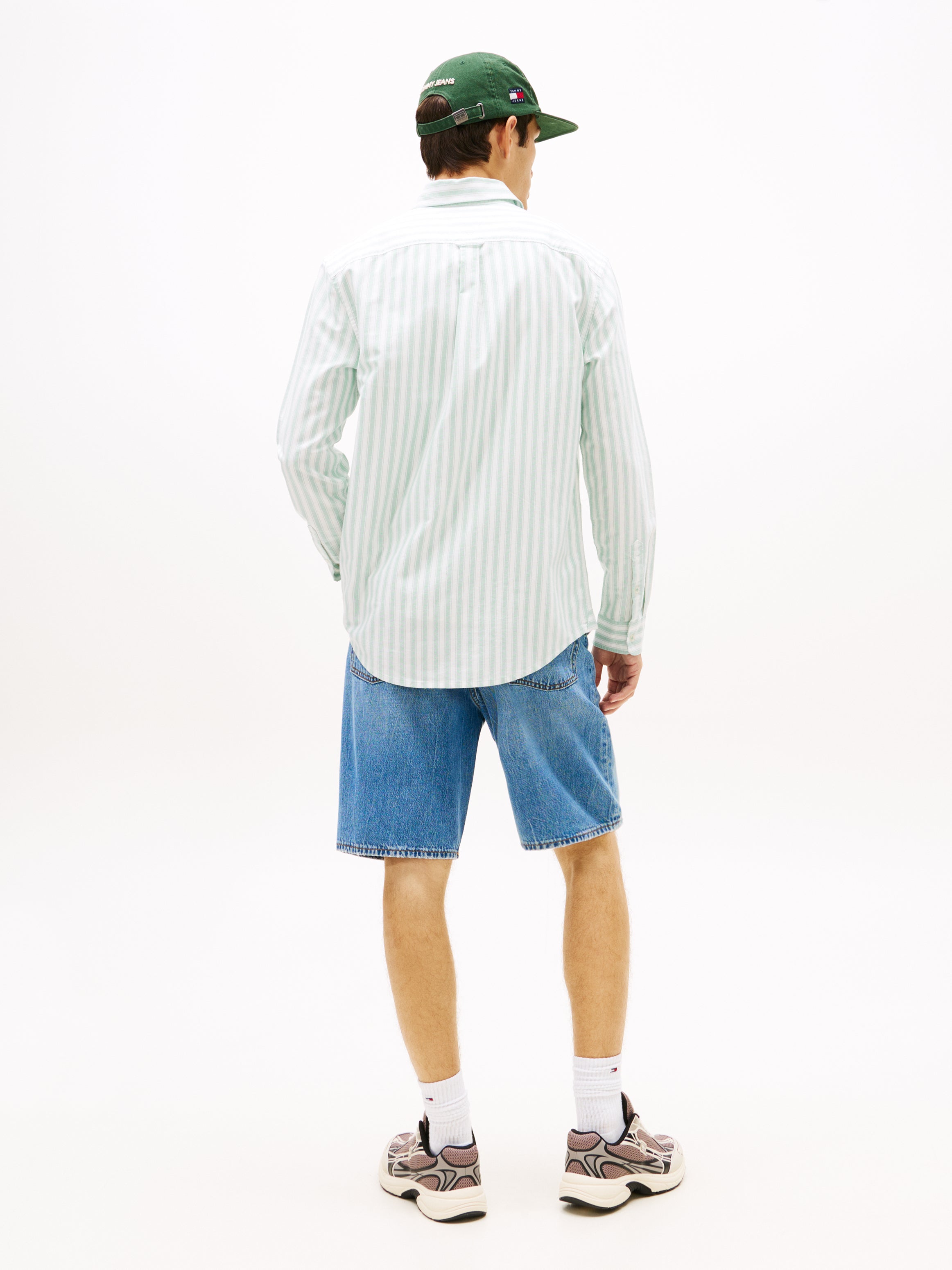 TJM REG STRIPE OXFORD SHIRT EXT