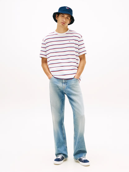 Hilfiger Flag Stripe Relaxed Jersey T-Shirt