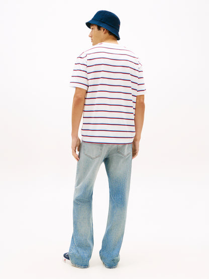 Hilfiger Flag Stripe Relaxed Jersey T-Shirt