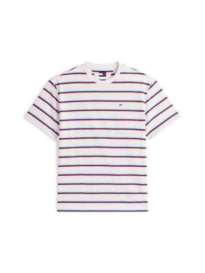 Hilfiger Flag Stripe Relaxed Jersey T-Shirt
