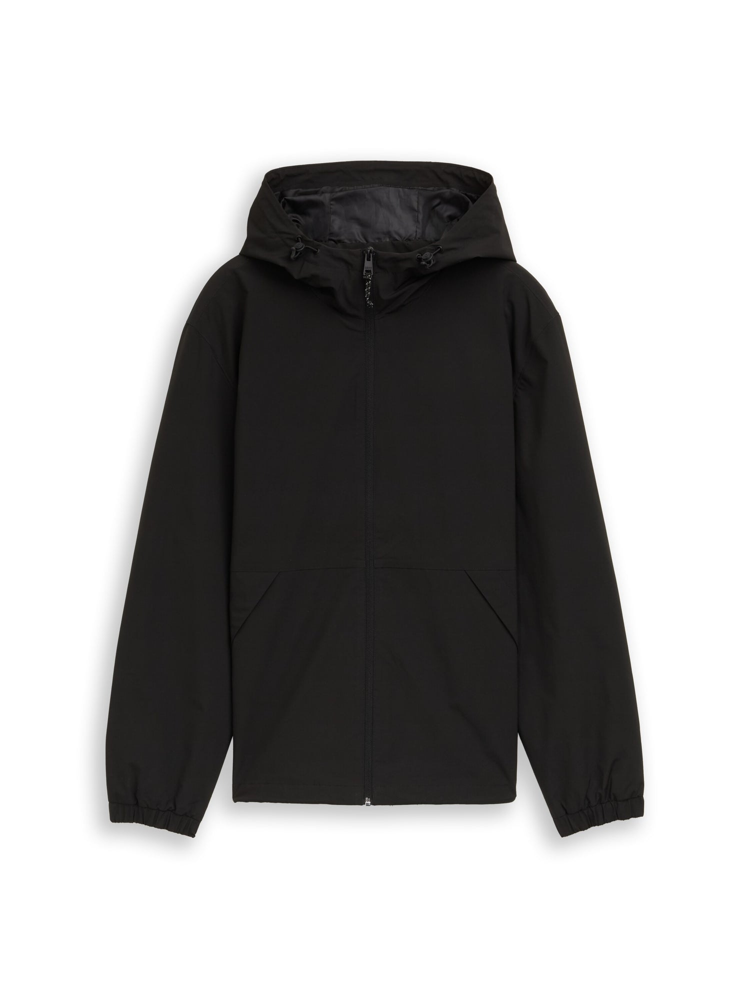 Relaxed Fit Windbreaker Jacke aus wasserabweisendem Material