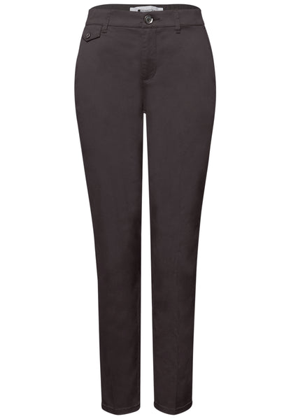 Chino im Casual Fit in softer Qualität
