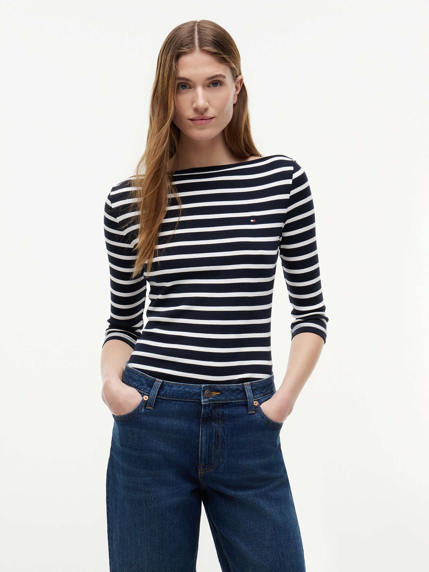T Shirt Tops DOB - TOMMY HILFIGER EUROPE B.V. - WW0WW40589