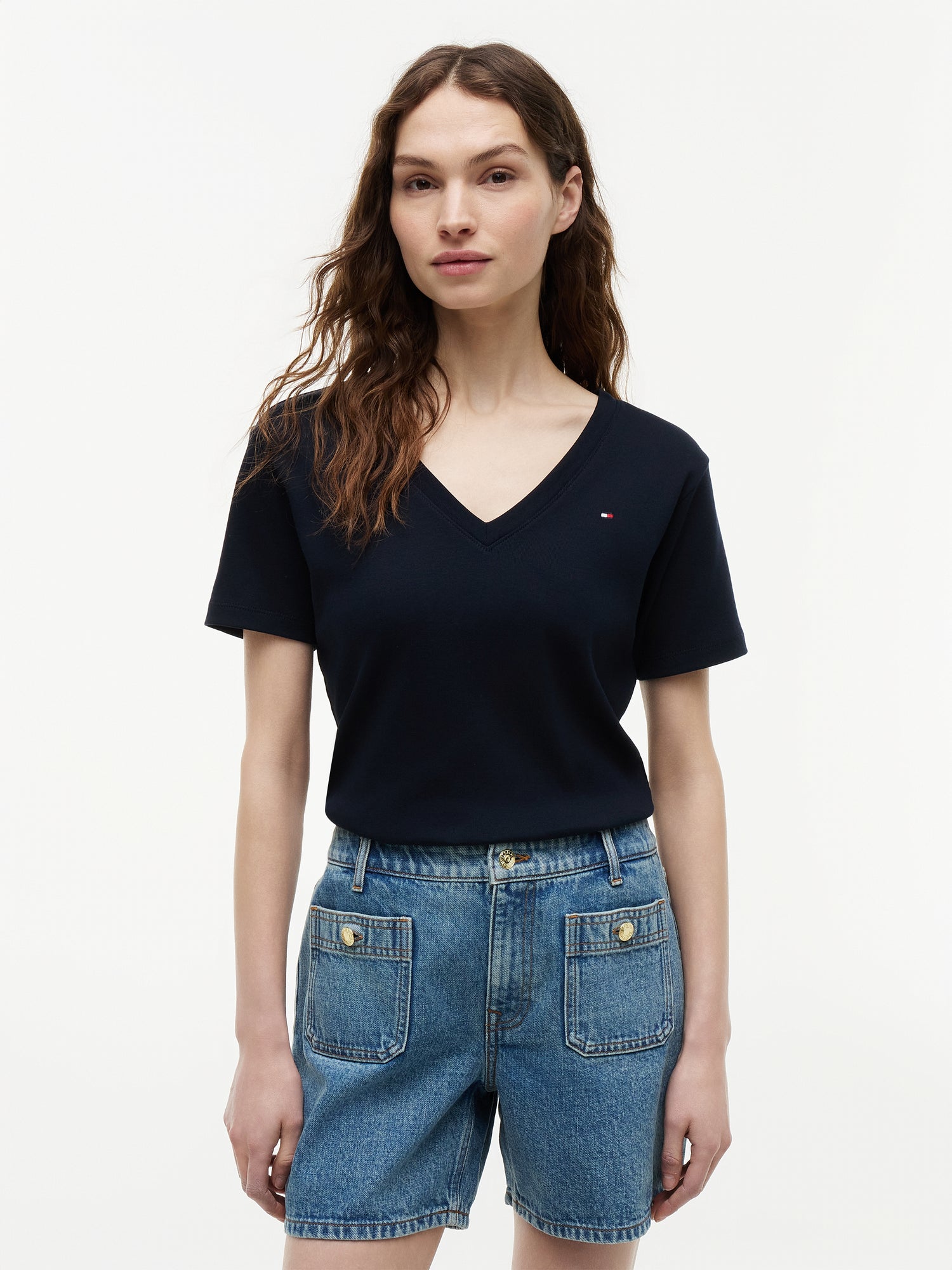 T Shirt Tops DOB - TOMMY HILFIGER EUROPE B.V. - WW0WW40584