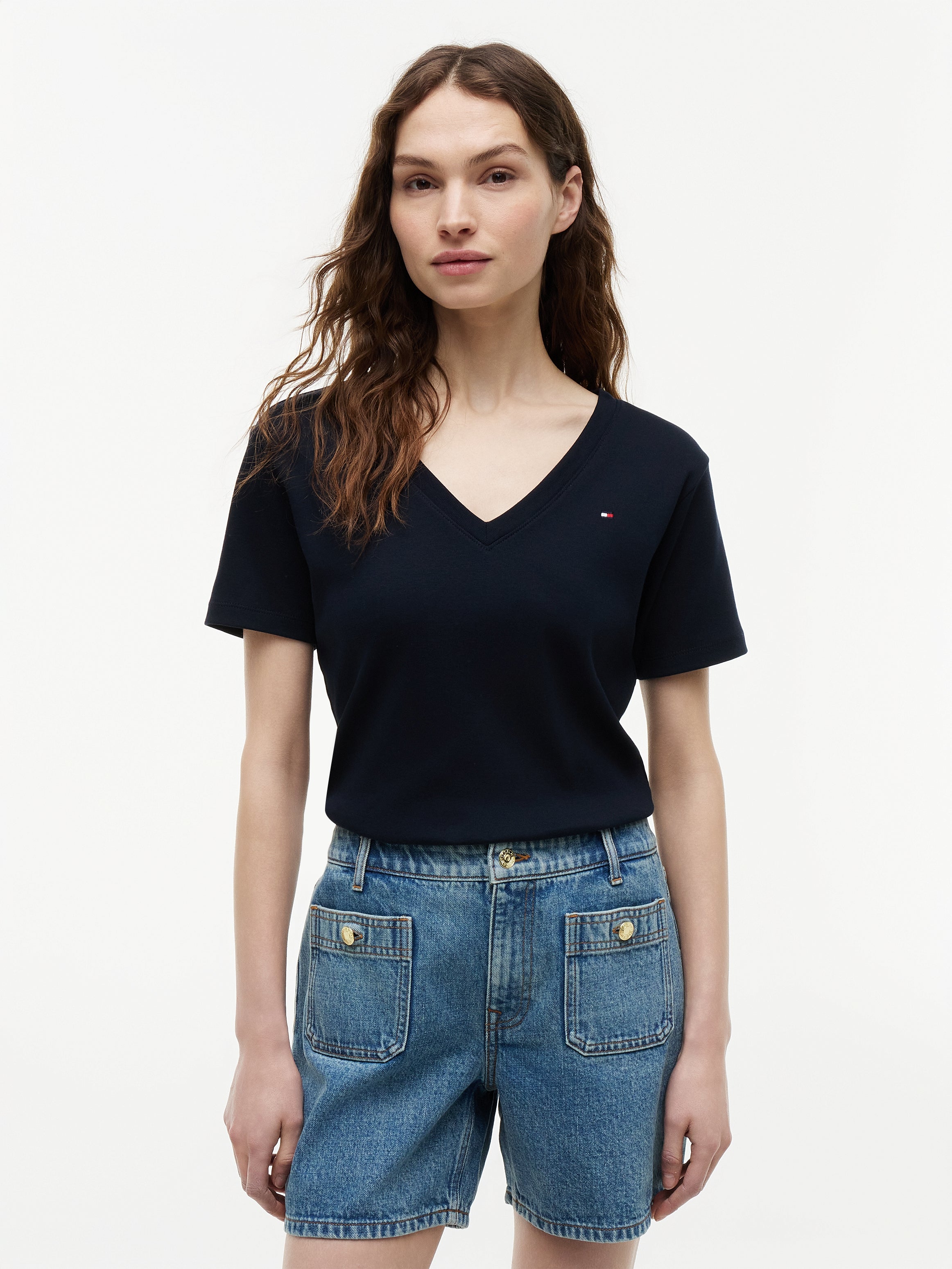 T Shirt Tops DOB - TOMMY HILFIGER EUROPE B.V. - WW0WW40584