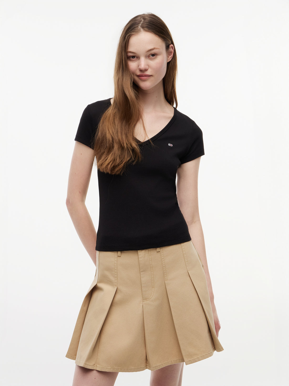 TJW SLIM ESSENTIAL RIB V SS