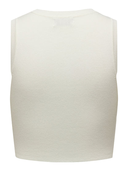 JDYCIRKELINE S/L  CROP TOP KNT
