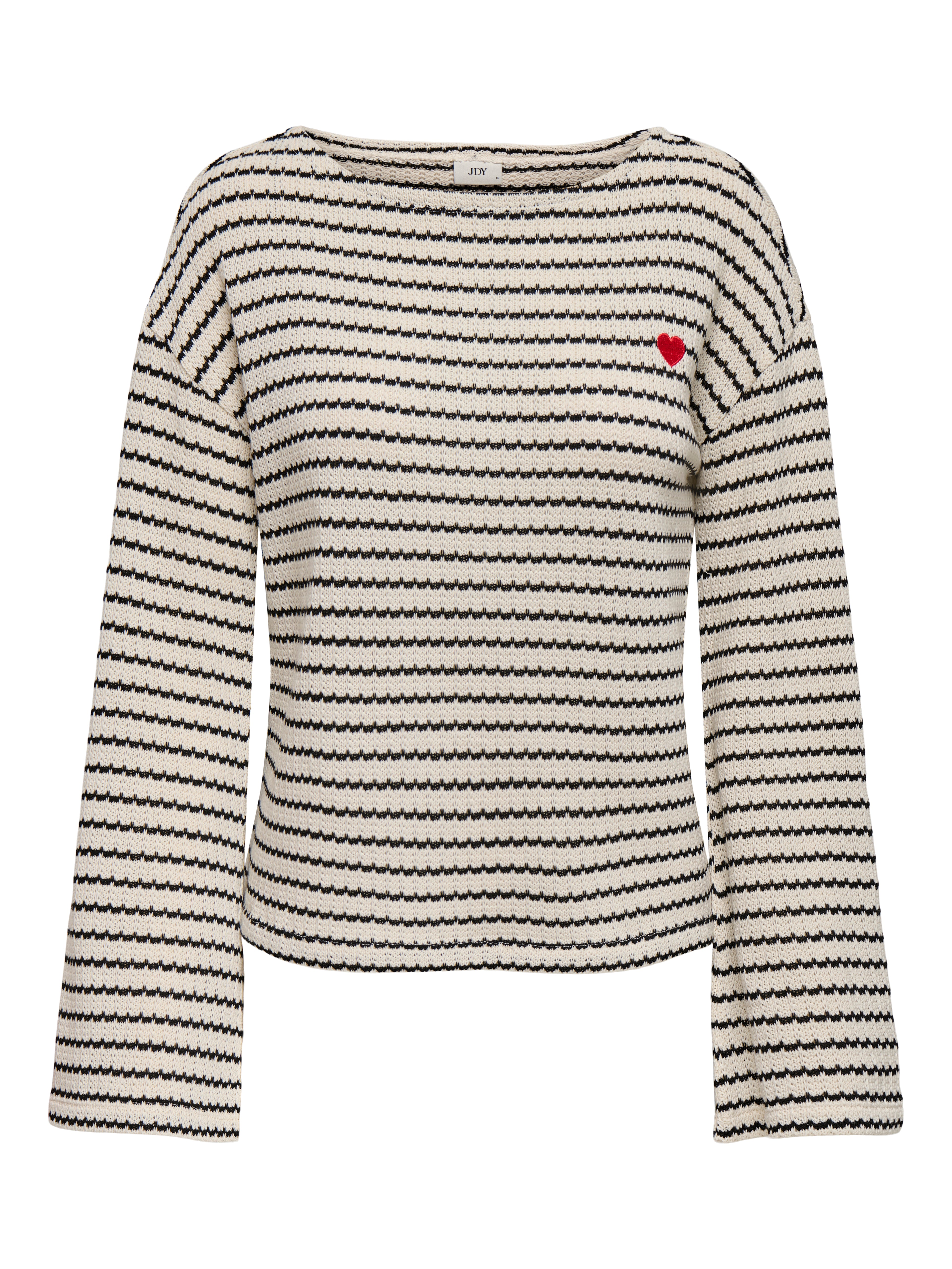 JDYTHEA L/S BOATNECK TOP JRS