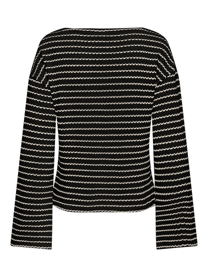 JDYTHEA L/S BOATNECK TOP JRS