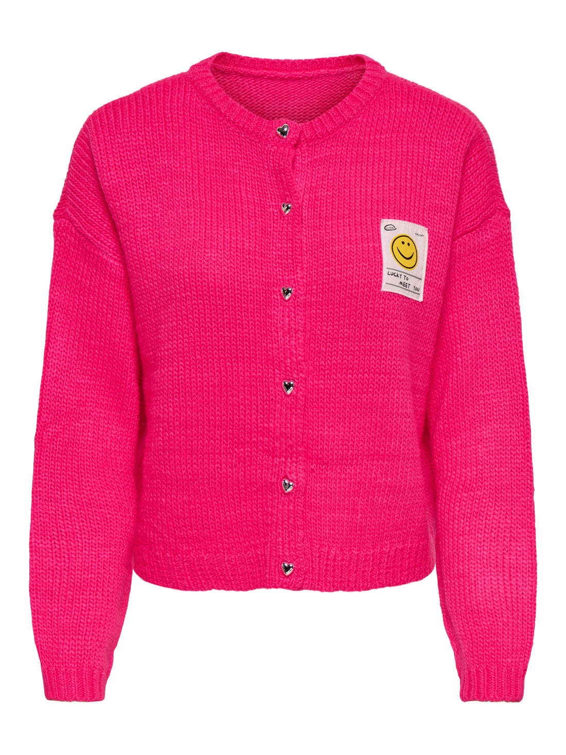 ONLMAILEY LS DETAIL O-NECK CARDI CS KNT