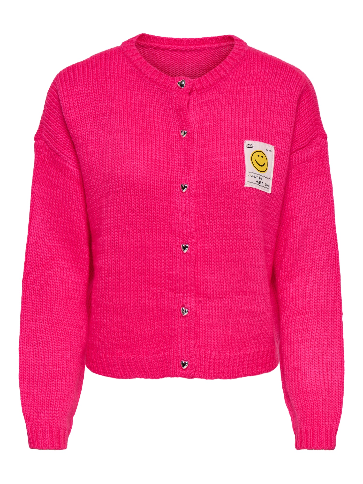 ONLMAILEY LS DETAIL O-NECK CARDI CS KNT