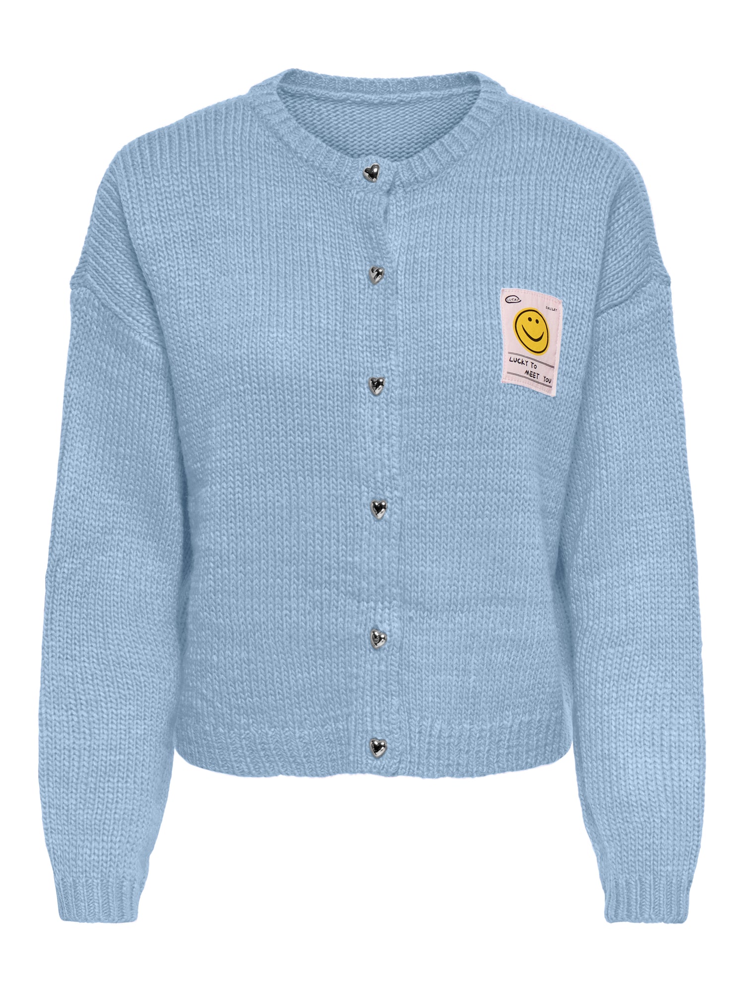 ONLMAILEY LS DETAIL O-NECK CARDI CS KNT