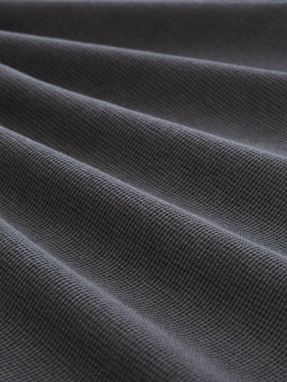 T-Shirt mit Waffelstruktur