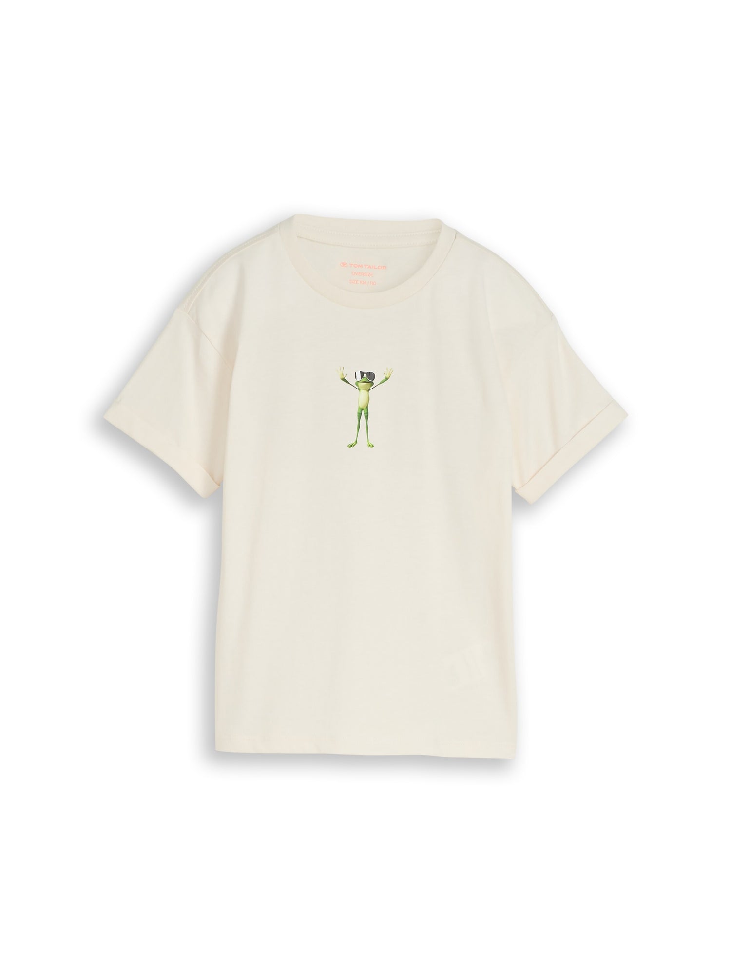 Oversize T-Shirt mit Rückenprint