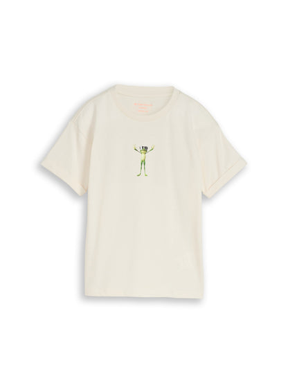 Oversize T-Shirt mit Rückenprint