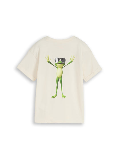 Oversize T-Shirt mit Rückenprint