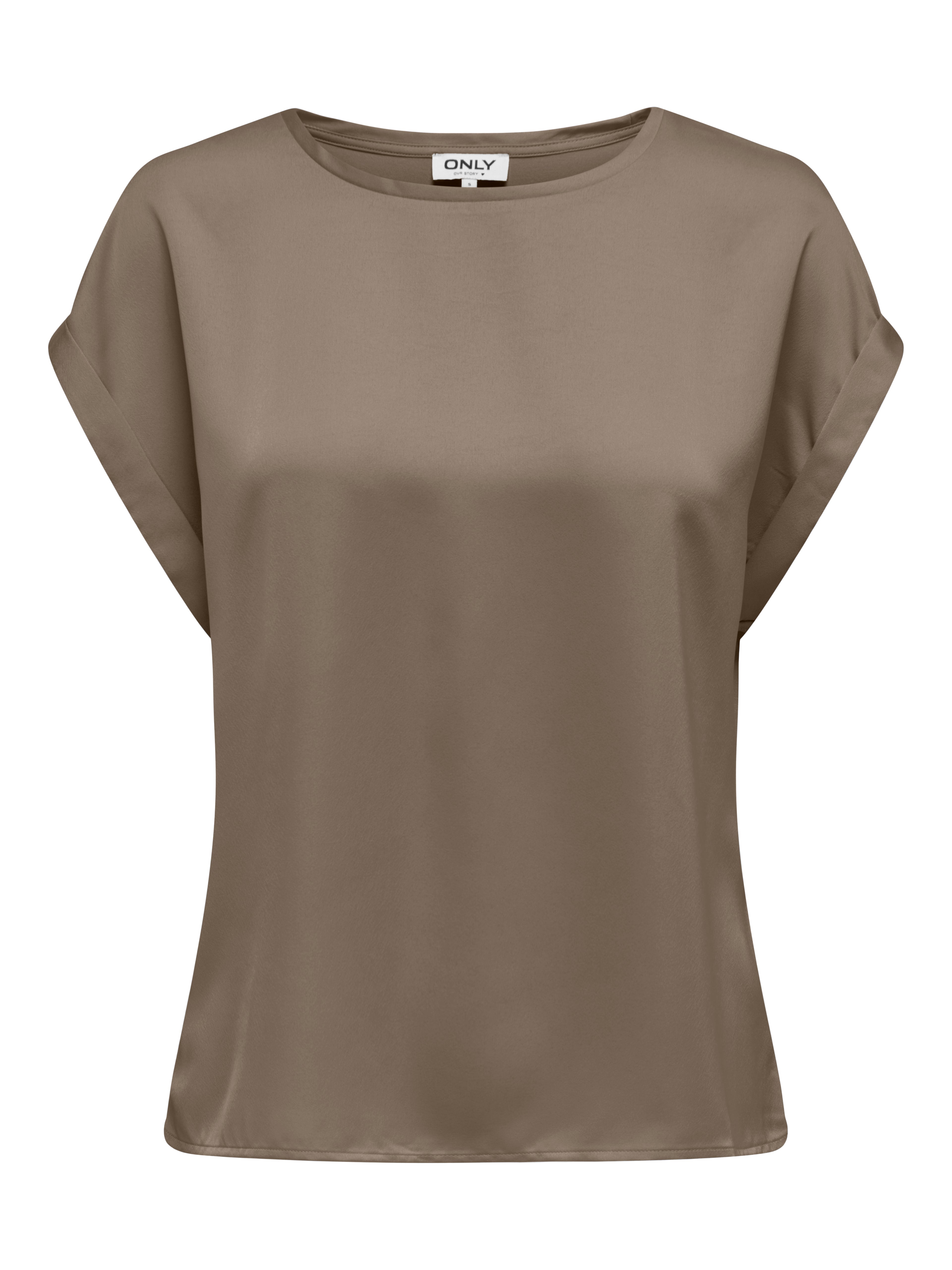 ONLLIEKE S/S SATIN MIX TOP WVN NOOS
