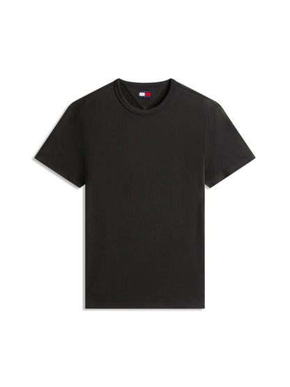 Logo Slim Waffle Knit T-Shirt