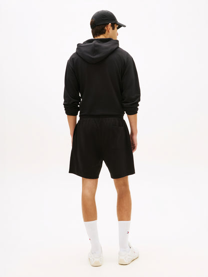 Logo Waffle Knit Sweat Shorts