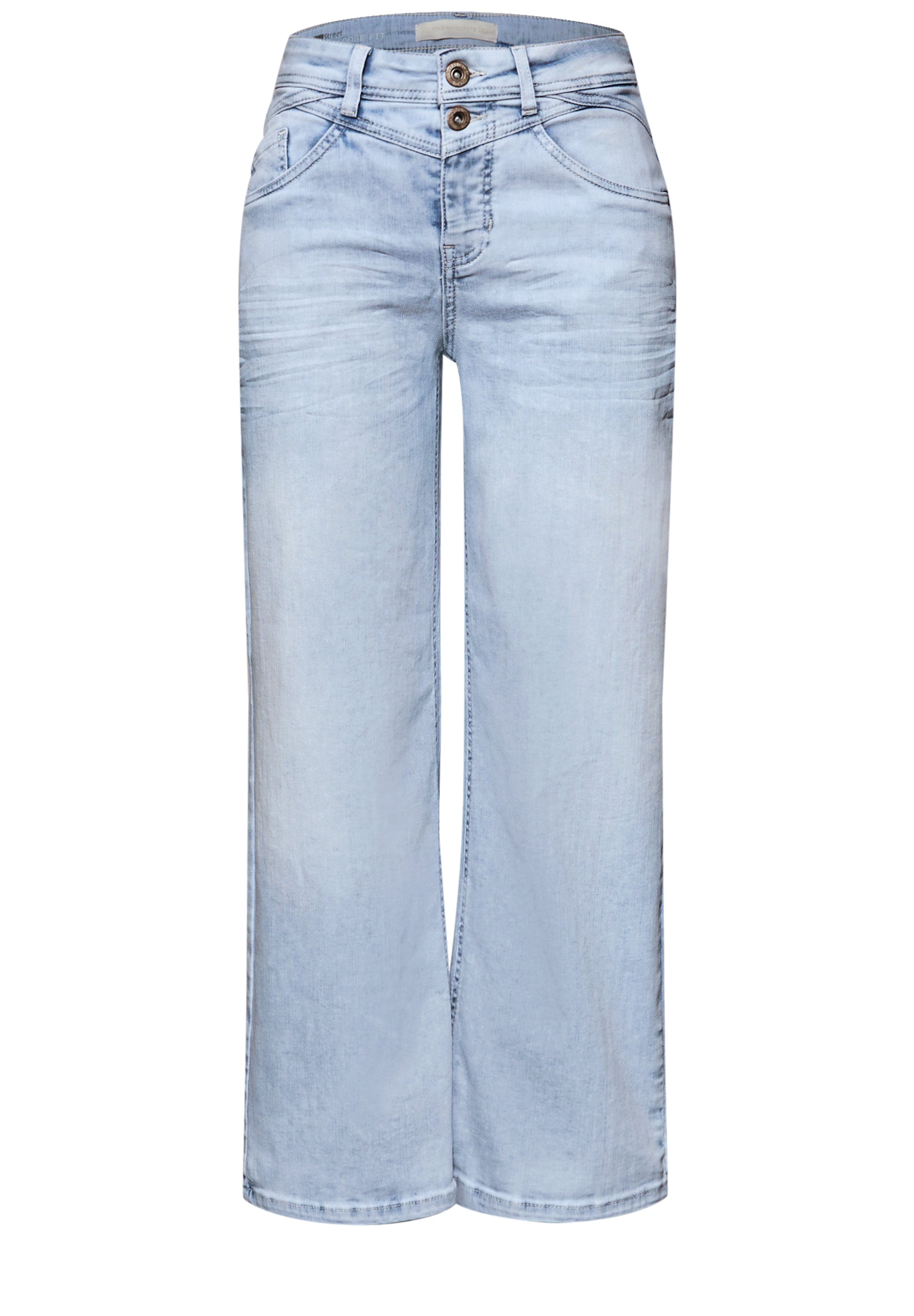 Wide Leg Jeans im Loose Fit
