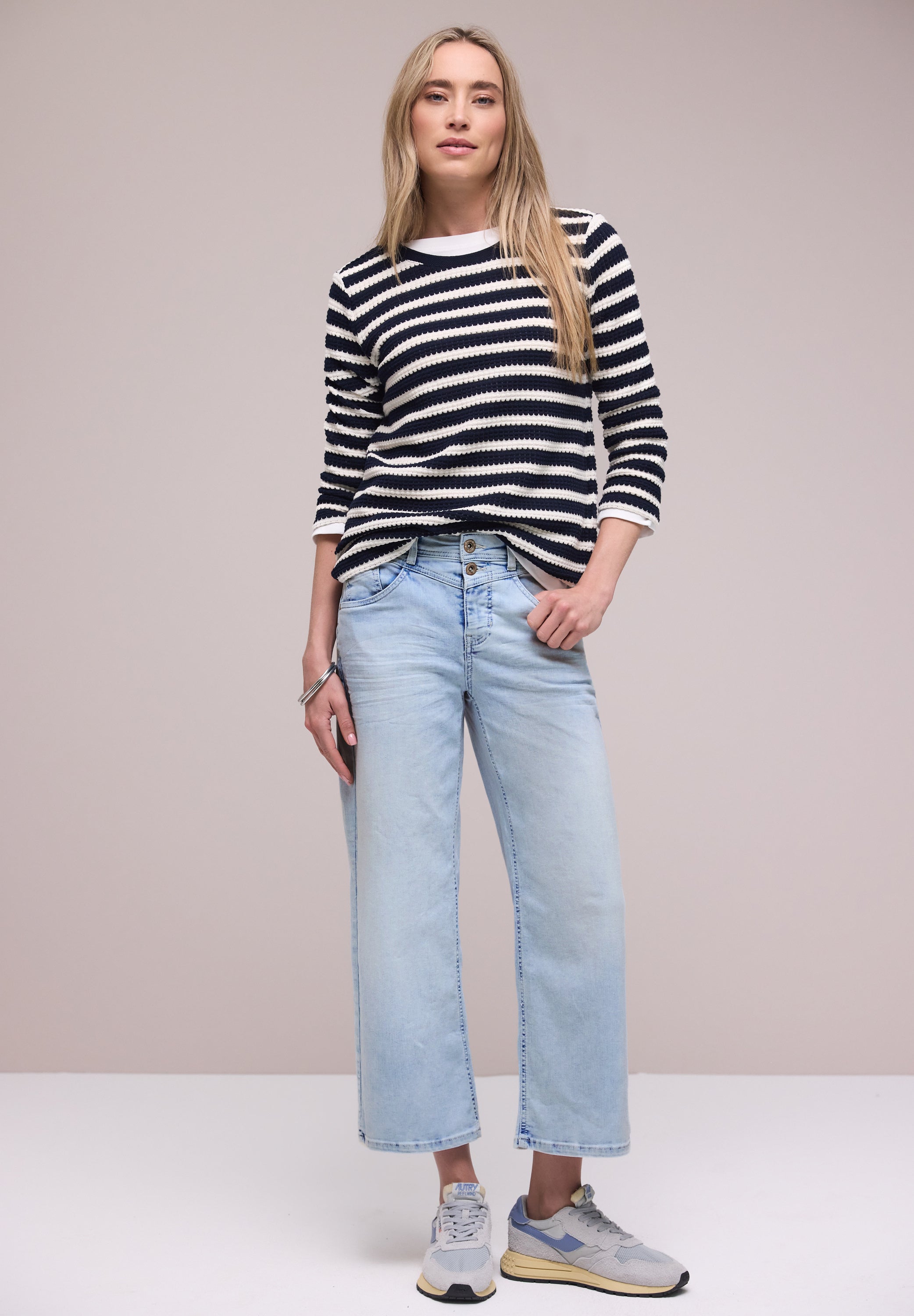 Wide Leg Jeans im Loose Fit