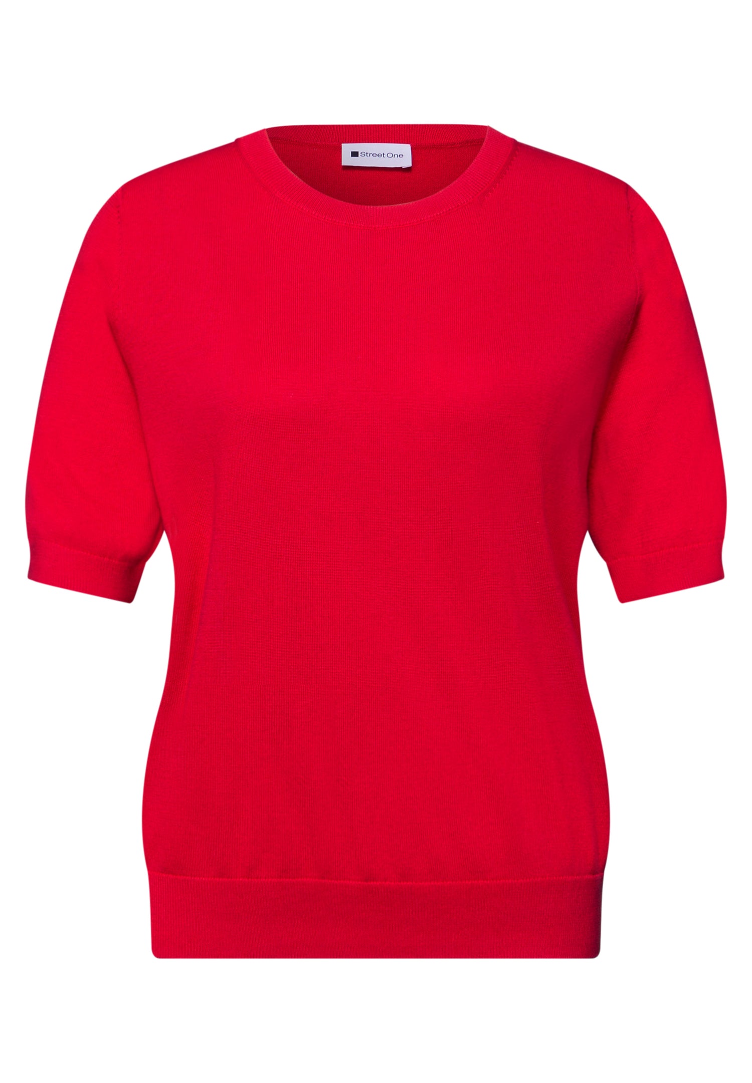 Kurzarm Pullover mit Rundhals