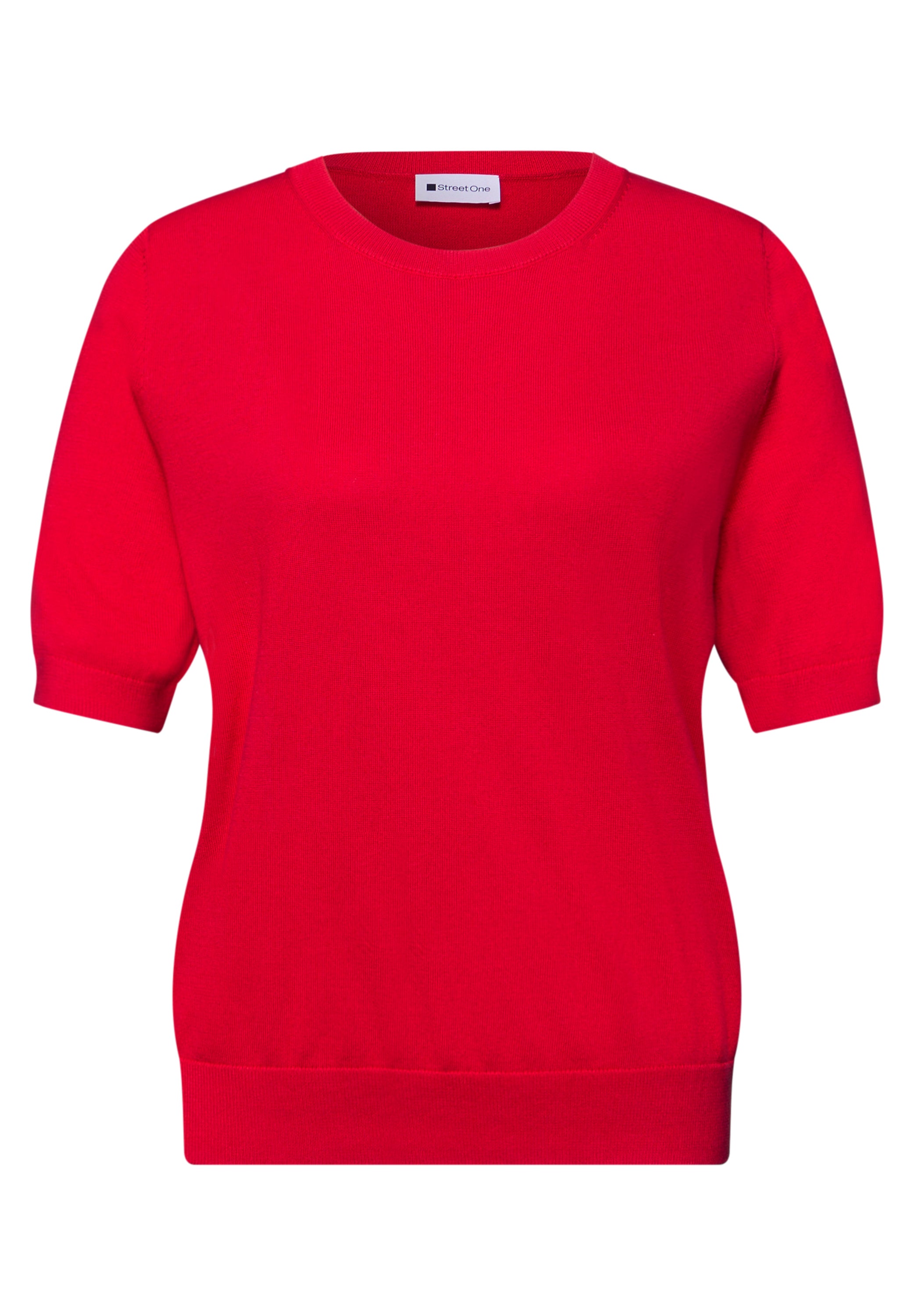 Kurzarm Pullover mit Rundhals